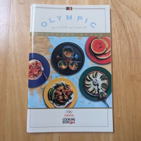Southern Living Olympic Celebrations Southern Style Cooking School 1995 EUC - Picture 1 of 4